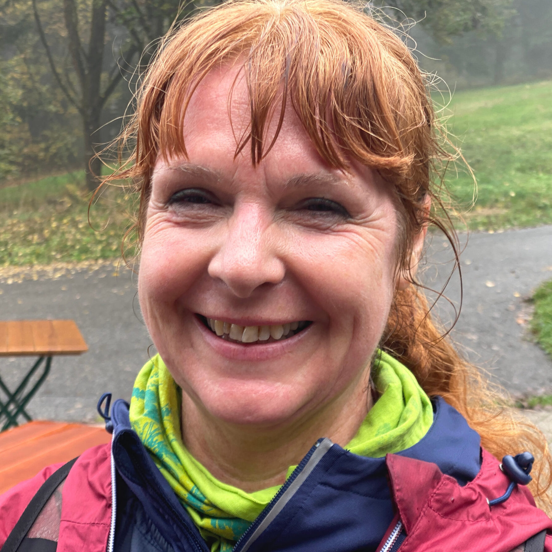 Sabine in ihrem Element