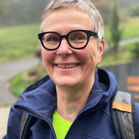 Sabine in ihrem Element