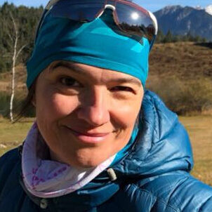 Sabine in ihrem Element