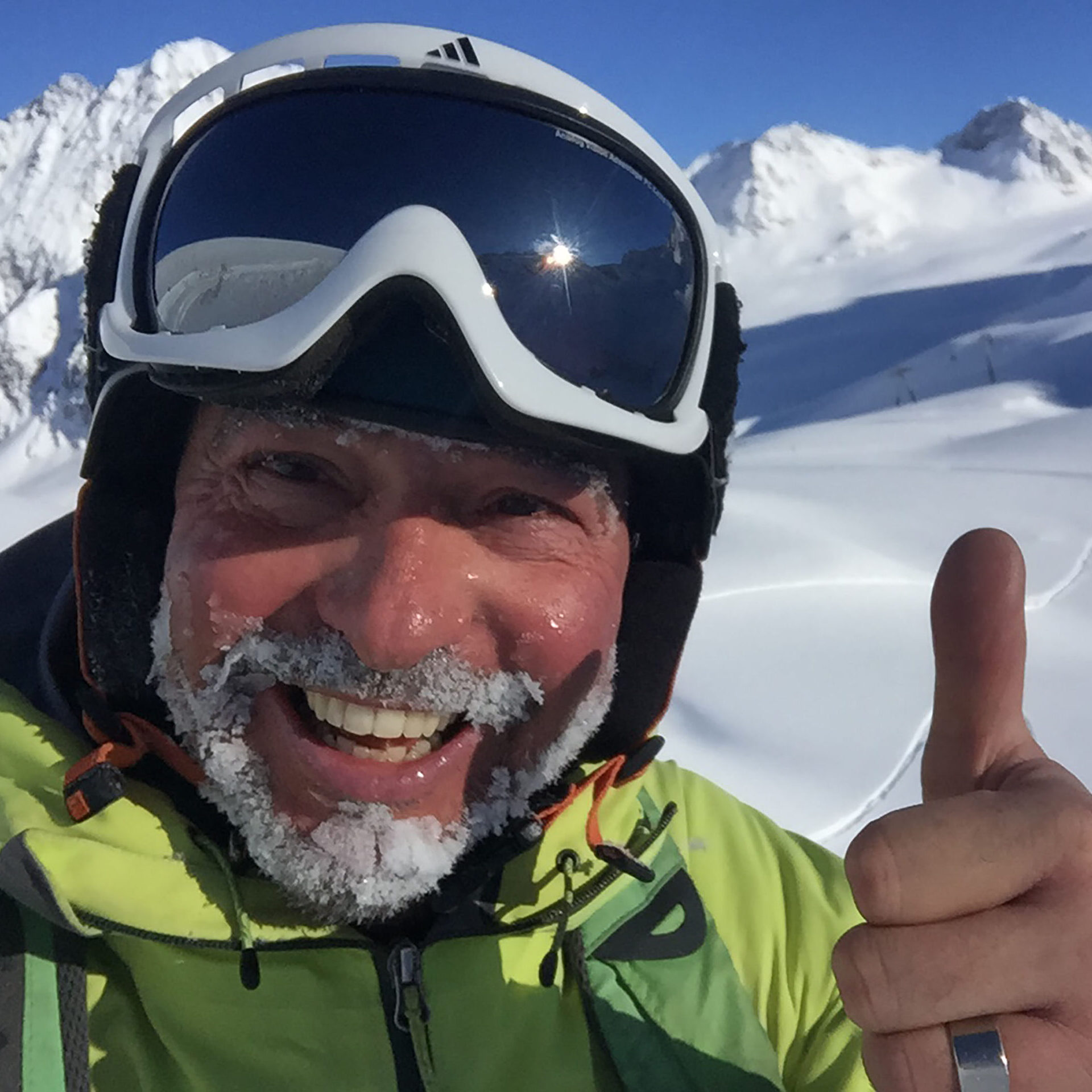 Sabine in ihrem Element